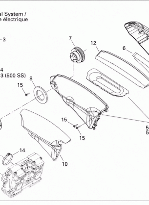 02- Air Intake System 600 HO SDI