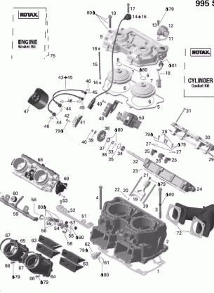 01- Cylinder and Cylinder Head MACH MXZ HM EUR