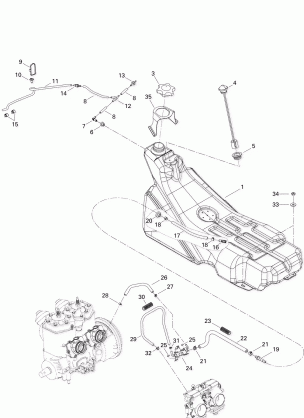 02- Fuel System 800 HO PTEK