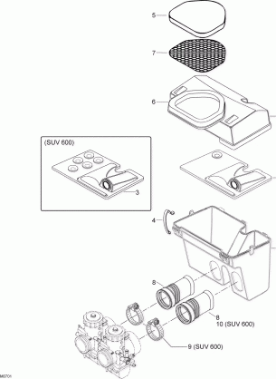 02- Air Silencer 550F SUV