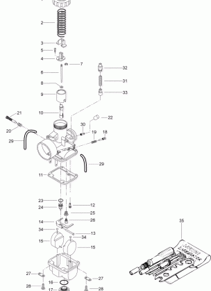 02- Carburetor 550F SUV