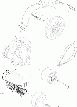 05- Pulley System 550F SUV