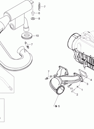 01- Exhaust System 600 SUV