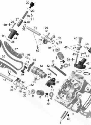01- Cylinder and Cylinder Head Front Side