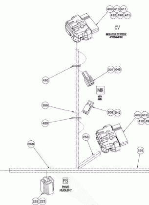 10- Electrical Harness Hood EUR