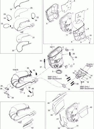 01- Exhaust System 550F