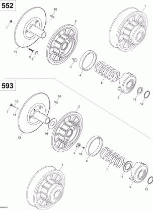 05- Driven Pulley 600