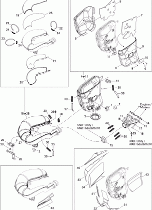 01- Exhaust System GSX 380F