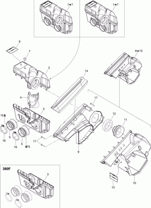 02- Air Intake System GSX 380F