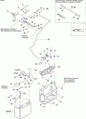 10- Battery And Starter GSX 380F