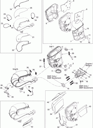 01- Exhaust System 550F