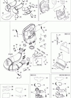 01- Exhaust System 800HO