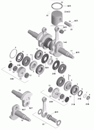 01- Crankshaft And Pistons