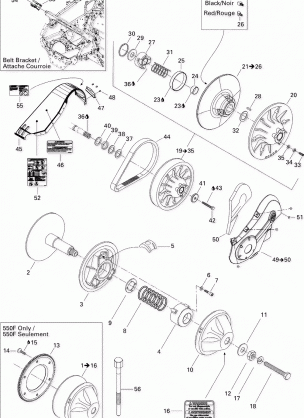 05- Pulley System MX Z 550F