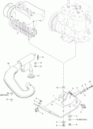 01- Engine And Engine Support 550F SUV