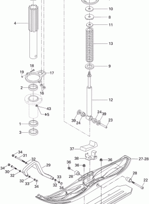 07- Front Suspension And Ski