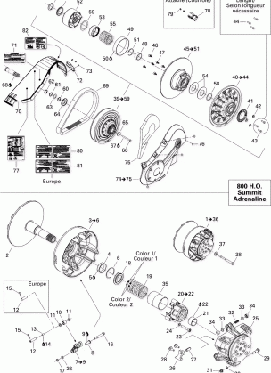 05- Pulley System 800HO ADRENALINE