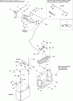 10- Battery And Starter 800 HO