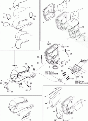 01- Exhaust System GSX 380F