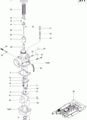 02- Carburetor GSX 380F