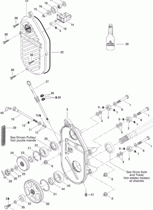 05- Chaincase (LEGEND GT 550F)