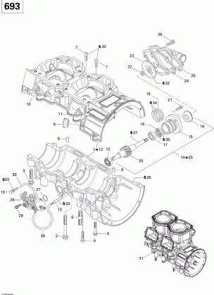 01- Crankcase Water Pump And Oil Pump (693)