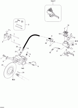 06- Hydraulic Brake SKANDIC 550F