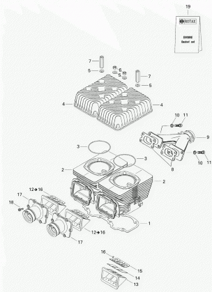 01- Cylinder Exhaust Manifold