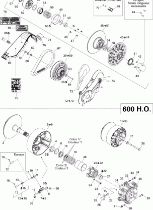 05- Pulley System (600 HO)