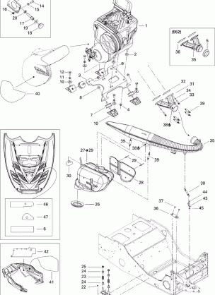 01- Engine Support And Muffler (380F)