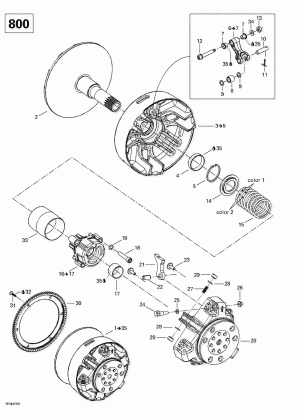 05- Drive Pulley (800)