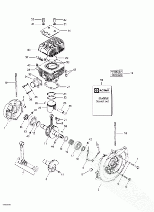 01- Crankcase And Cylinder