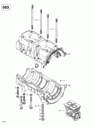 01- Crankcase (503)