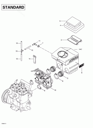 02- Air Intake System - Standard