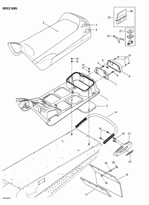 09- Seat And Accessories (MX Z 600)