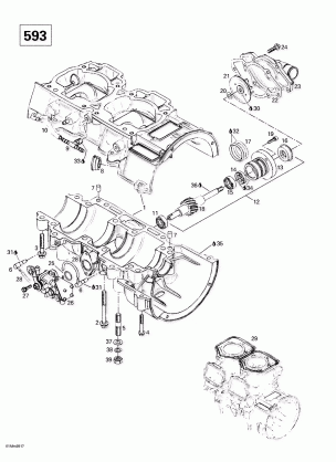 01- Crankcase Water Pump And Oil Pump (593)