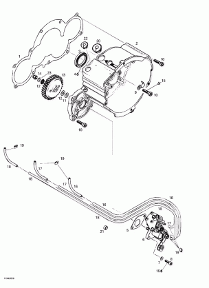 03- Ignition Housing Oil Pump