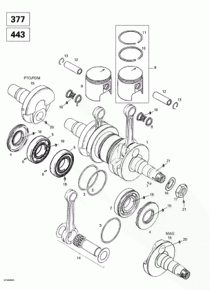 01- Crankshaft (377 443)