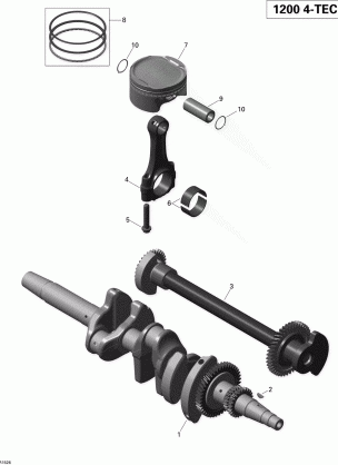 01- Crankshaft Pistons And Balance Shaft _02R1526