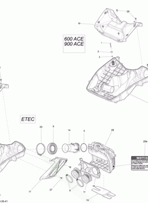 02- Air Intake System 800RETEC_35M1501