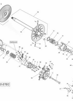 05- Pulley System 600HOETEC _19M1502a