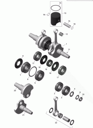 01- Crankshaft And Pistons _02R1520