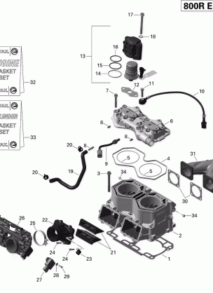 01- Cylinder And Injection System _03R1524