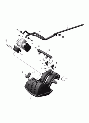 02- Air Intake Manifold (iTC) _08R1550b