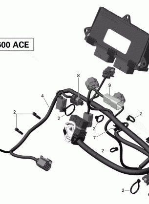 10- Engine Harness And Electronic Module _51R1522