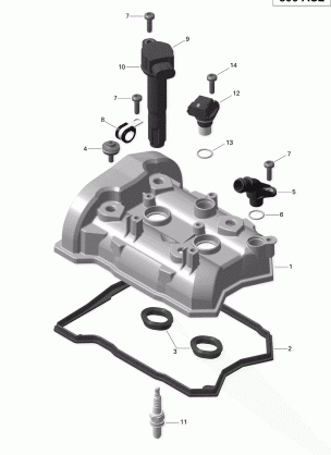 01- Valve Cover _73R1522b