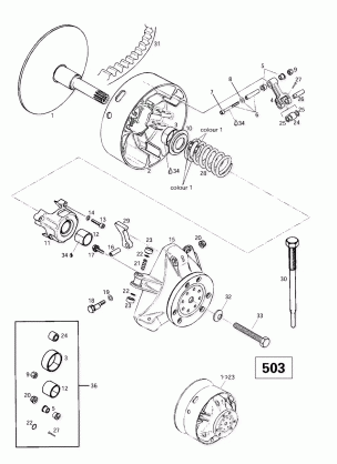 05- Drive Pulley (503)