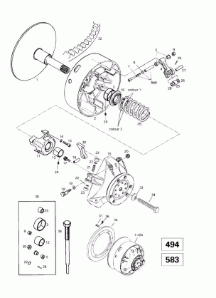 05- Drive Pulley (494 583)