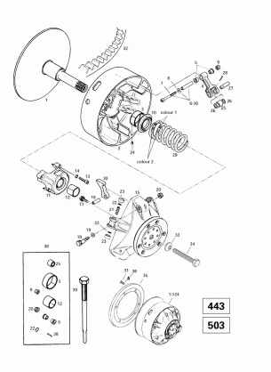 05- Drive Pulley (503 443)