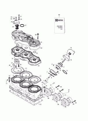 01- Cylinder Exhaust Manifold (599)